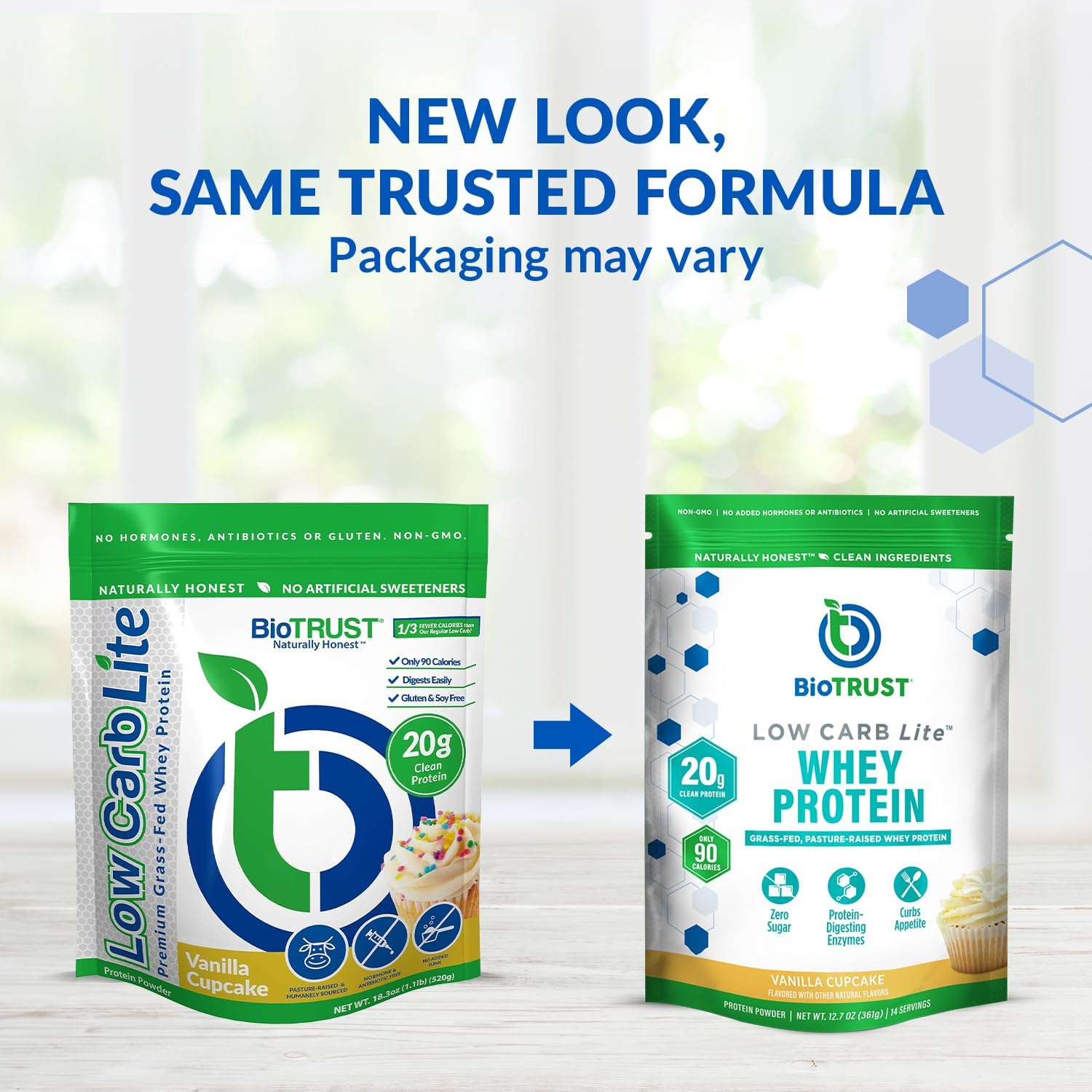 Biotrust Whey Protein Low Carb Lite - Varying Packaging.