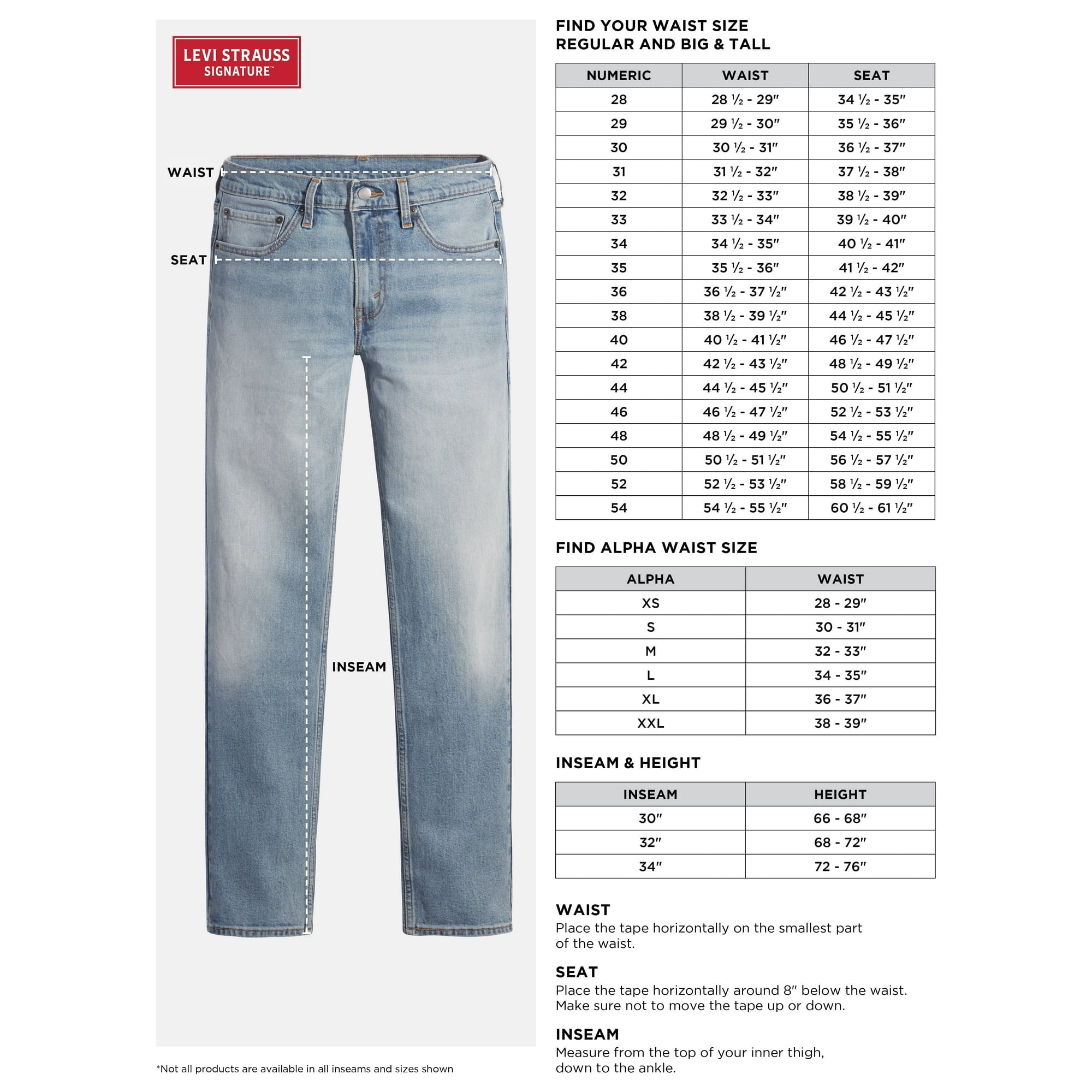 Levi Strauss Signature S67 Men’s Athletic Fit Hybrid Chino Pants