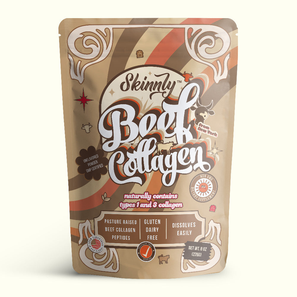 Skinnly Beef Collagen Peptides.